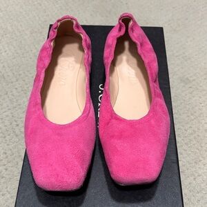 J.Crew Chic Pink Suede Women's Flats